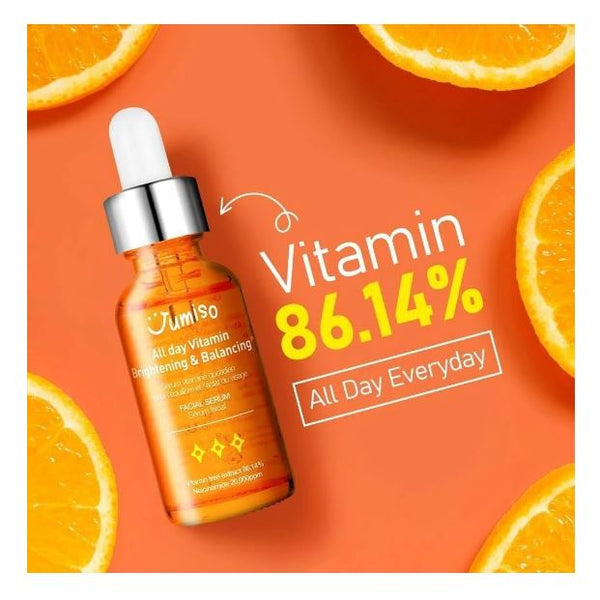 Jumiso All Day Vitamin Brightening & Balancing Facial Serum (upgraded of Drop The Vita C Facial Serum) | SunSkincare