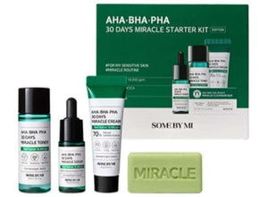 SOME BY MI AHA BHA PHA 30 Days Miracle Starter Kit – Soothes Sensitive Acne-Prone Skin | SunSkincare