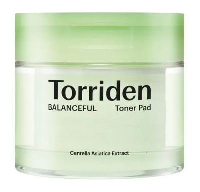 Torriden Balanceful Cica Toner Pad – Exfoliate, Soothe & Hydrate Sensitive Skin | SunSkincare