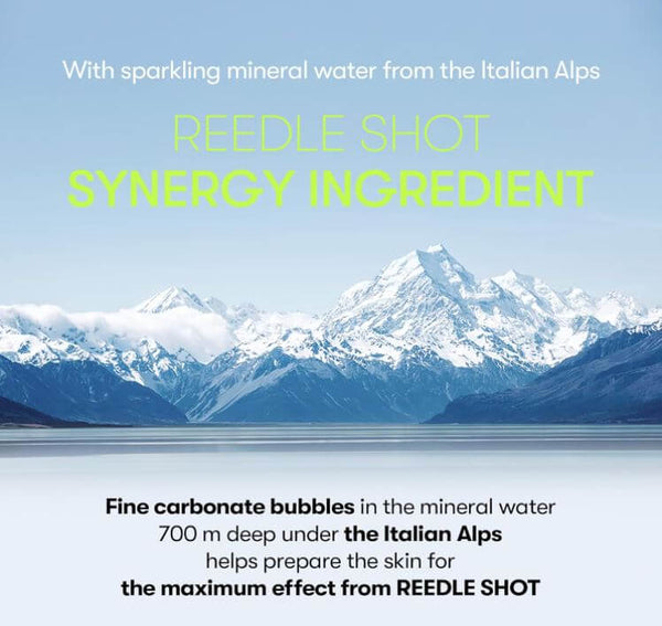 VT Reedle Shot Synergy Sparkling Toner Pad – with Sparkling Mineral Water from Italian Alps | SunSkincare