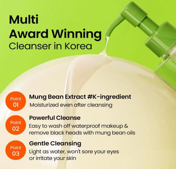 Beplain Mung Bean Cleansing Oil – Benefits | SunSkincare