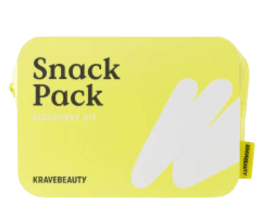 KRAVE BEAUTY Snack Pack Discovery Kit - Press Reset for Your Skin | SunSkincare