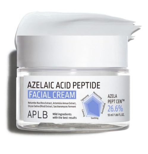 APLB Azelaic Acid Peptide Facial Cream – Lightweight Azelaic Acid Cream for Hydration & Skin Balance | SunSkincare