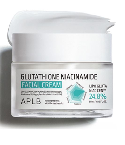 APLB Glutathione Niacinamide Facial Cream | Anti-Aging, Brightening & Soothing | SunSkincare