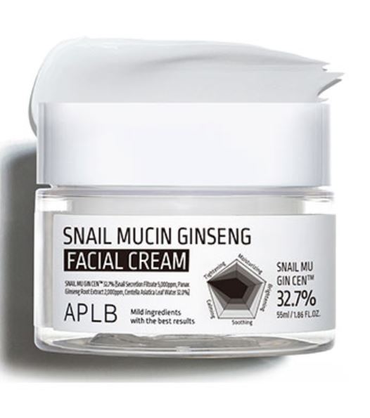 APLB Snail Mucin Ginseng Facial Cream -  Hydrate & Firm | SunSkincare