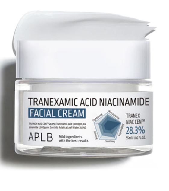 APLB Tranexamic Acid Niacinamide Facial Cream - Brighten, Soothe, and Rejuvenate  | SunSkincare