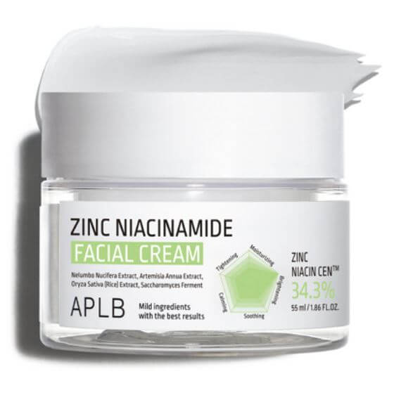 APLB Zinc Niacinamide Facial Cream - Brighten, Calm & Clear | SunSkincare