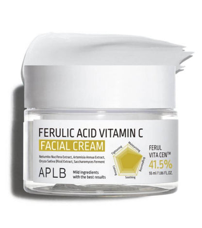 APLB Ferulic Acid Vitamin C Facial Cream - Bright, Firm, Smooth Skin | SunSkincare