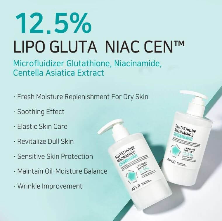 APLB Glutathione Niacinamide Body Lotion 300 ml APLB Glutathione Niacinamide Body Lotion 300 ml