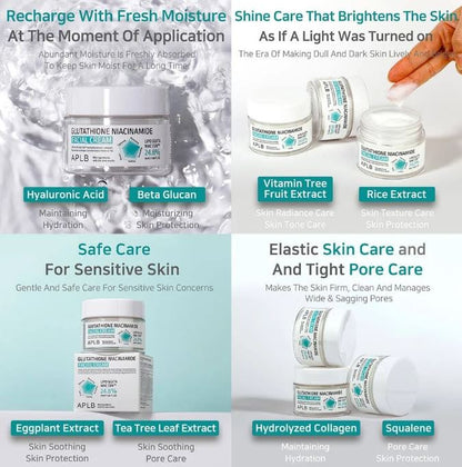 APLB Glutathione Niacinamide Facial Cream | APLB Canada | SunSkincare APLB Glutathione Niacinamide Facial Cream | APLB Canada | SunSkincare