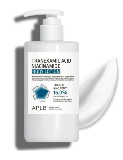 APLB Tranexamic Acid Niacinamide Body Lotion - Glow-Boosting Body Lotion for Dark Spots | SunSkincare