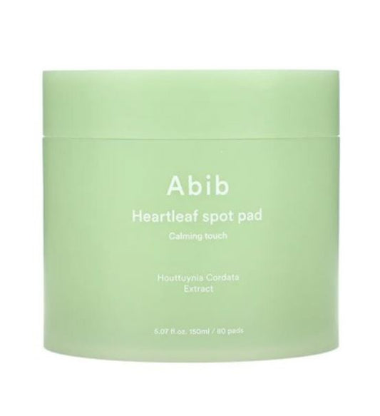 Abib Heartleaf Spot Pad Calming Touch | Abib Calming Pads - For Clear, Healthy & Calm Skin | Sunskincare