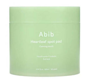 Abib Heartleaf Spot Pad Calming Touch | Abib Calming Pads - For Clear, Healthy & Calm Skin | Sunskincare