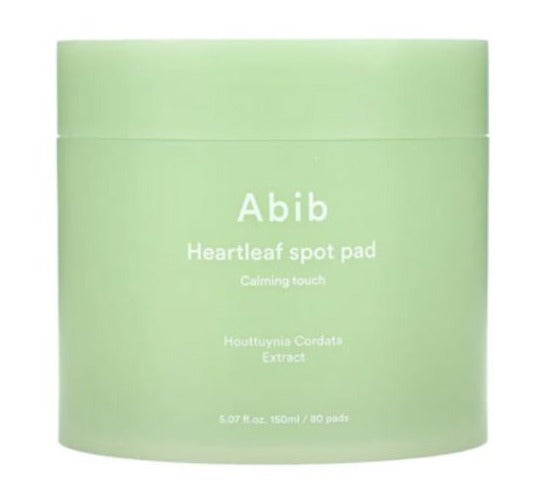 Abib Heartleaf Spot Pad Calming Touch | Abib Calming Pads - For Clear, Healthy & Calm Skin | Sunskincare