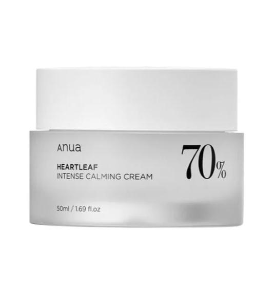 Anua Heartleaf Intense Calming Cream - Skin Barrier Strengthening Solution for Sensitive Skin | SunSkincare