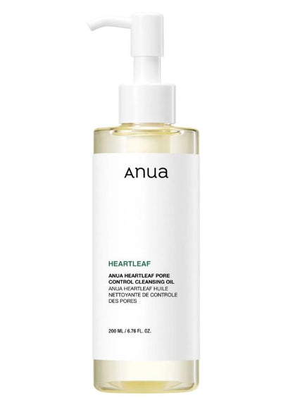Anua Heartleaf Pore Control Cleansing Oil – Unclogs Pores for Acne-Prone Skin | SunSkincare
