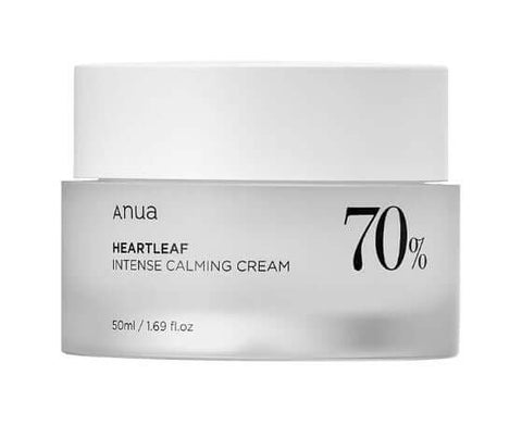Anua Heartleaf Intense Calming Cream - Skin Barrier Strengthening Solution for Sensitive Skin | SunSkincare