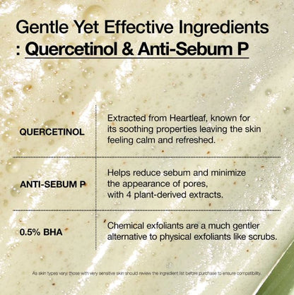 Anua Heartleaf + BHA Foam Cleanser - Key Ingredients + Benefits | SunSkincare