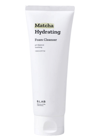 B_LAB Matcha Hydrating Foam Cleanser - Soothe & purify your skin while restoring its water-oil balance | SunSkincare