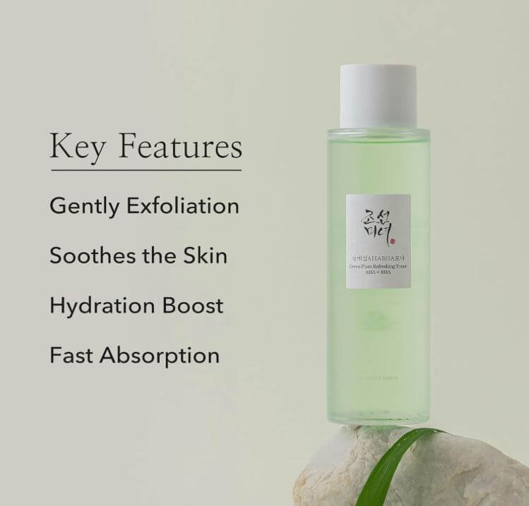 Beauty of Joseon Green Plum Refreshing Toner AHA + BHA | Key Benefits | SunSkincare