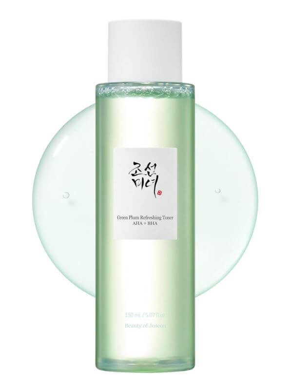 Beauty of Joseon Green Plum Refreshing Toner AHA + BHA: Gentle Exfoliating Toner with AHA & BHA for Radiant Skin | SunSkincare
