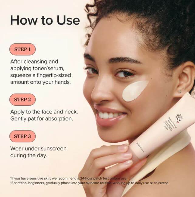 Beauty of Joseon Revive Firming Moisturizer – How to Use | SunSkincare
