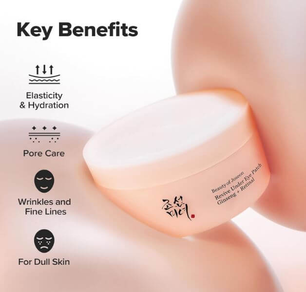 Beauty of Joseon Eye Patch Ginseng + Retinal - Key Benefits | SunSkincare