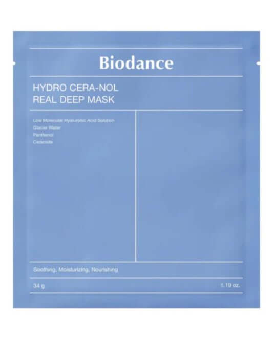 Biodance Hydro Cera-Nol Real Deep Mask - Overnight Hydrogel Mask for Calm, Hydrated Skin | SunSkincare