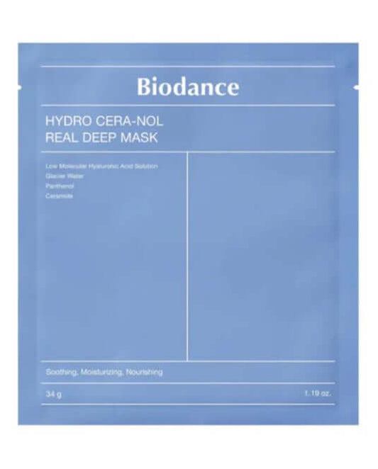 Biodance Hydro Cera-Nol Real Deep Mask - Overnight Hydrogel Mask for Calm, Hydrated Skin | SunSkincare