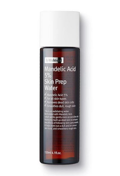 By Wishtrend Mandelic Acid 5% Skin Prep Water – Gentle Form of AHA for Sensitive Skin | SunSkincare