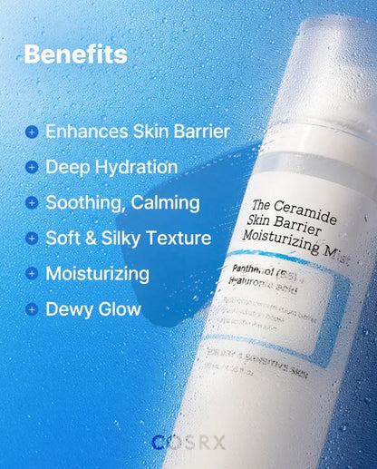 COSRX Ceramide Face Mist – Skin Benefits | The Ceramide Skin Barrier Moisturizing Mist | SunSkincare