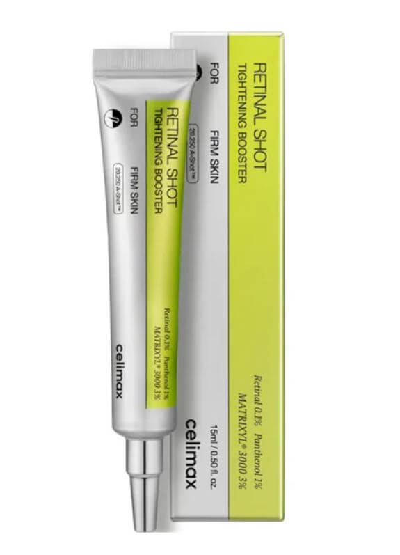 Celimax Retinol Shot Tightening Booster - for Smoother, Firmer, Pore-Refined Skin | SunSkincare