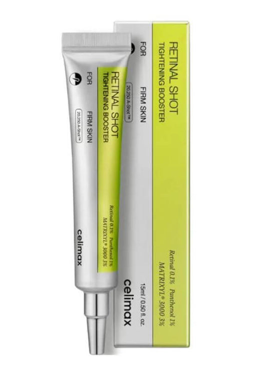 Celimax Retinol Shot Tightening Booster - for Smoother, Firmer, Pore-Refined Skin | SunSkincare