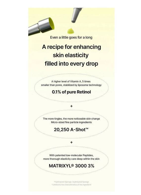 Celimax Retinol Shot Tightening Booster – Key Ingredients & Benefits | SunSkincare
