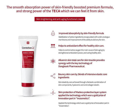 Centellian24 Madeca Cream Power Boosting Formula – Skin Benefits | SunSkincare