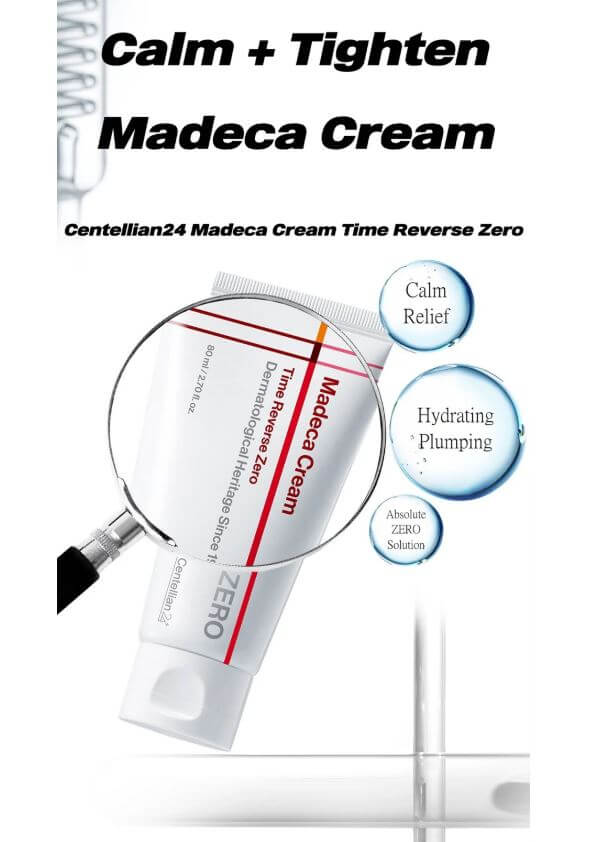 Centellian24 Madeca Cream Time Reverse Zero - Skin Benefits | SunSkincare