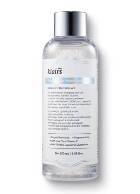 Klairs Freshly Juiced Vitamin Essence Toner – Klairs Vitamin C Essence Toner | SunSkincare