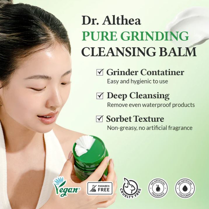 Dr.Althea Pure Grinding Cleansing Balm – Easy and Hygienic to Use | SunSkincare