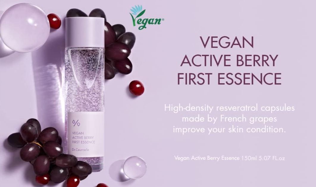 Dr. Ceuracle Vegan Active Berry First Essence – Cruelty-Free, Vegan | SunSkincare