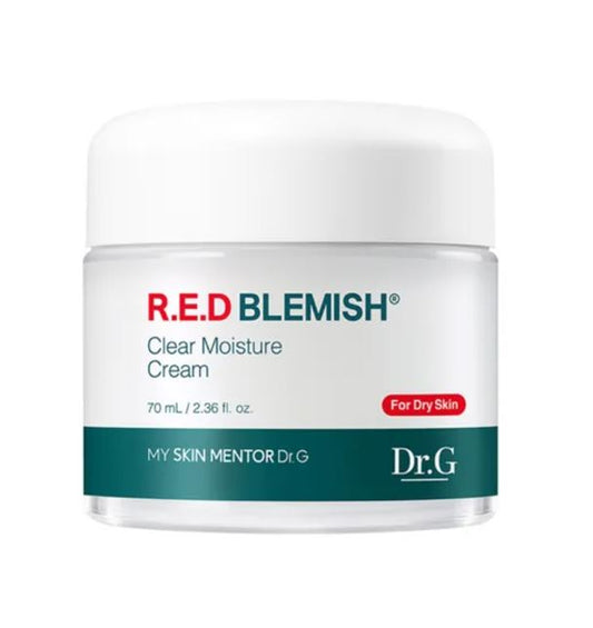 Dr.G - R.E.D Blemish Clear Moisture Cream | Dr.G Red Blemish Cream - Soothes, Hydrates & Brightens | SunSkincare