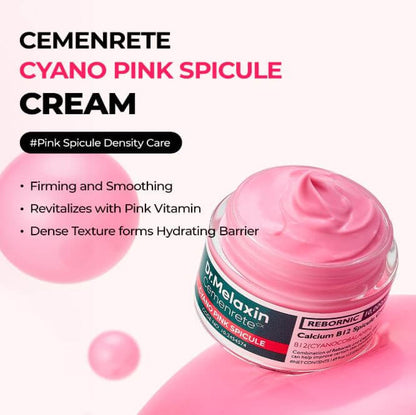Dr.Melaxin Cemenrete Cyano Pink Spicule Cream Canada – Skin Benefits | SunSkincare