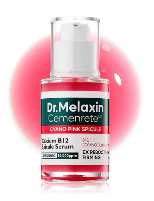 Dr. Melaxin Cemenrete Cyano Pink Spicule Serum – Glow & Firm | Dr. Melaxin Canada | SunSkincare