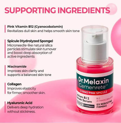 Dr.Melaxin Cemenrete Cyano Pink Spicule Serum 30 ml