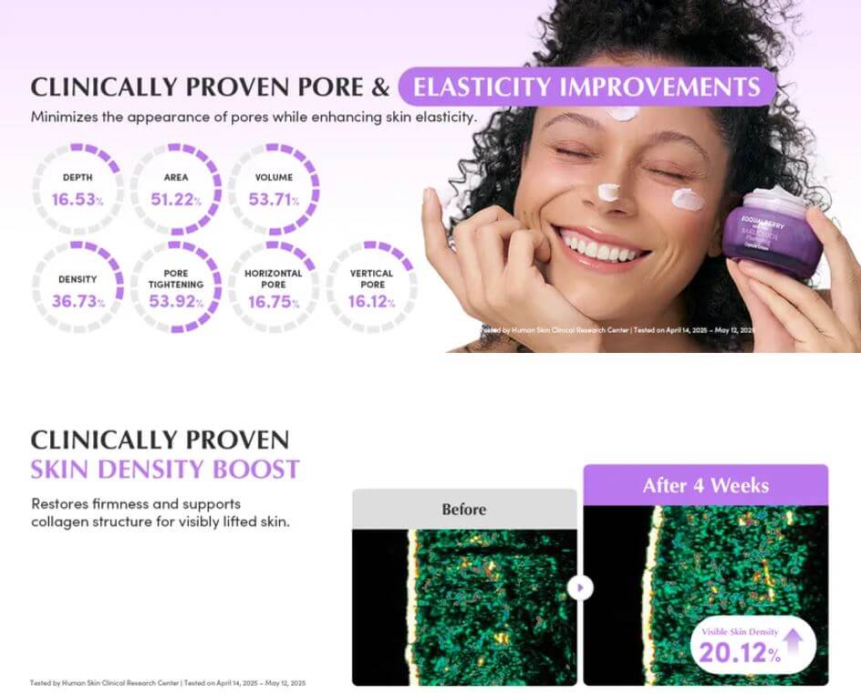 EQQUALBERRY Bakuchiol Plumping Capsule Cream – Pore & Elasticity Improvement | SunSkincare