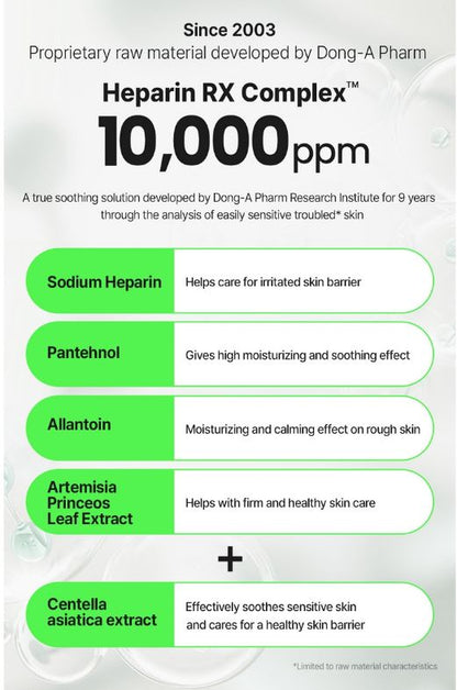 FATION Nosca9 Soothing Cream – Heparin Complex & Key Ingredients | SunSkincare