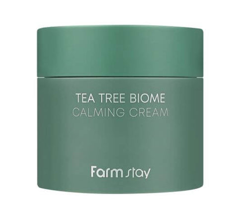 Farmstay Tea Tree Biome Calming Cream – Tea Tree Cream for Sensitive Skin  | SunSkincare