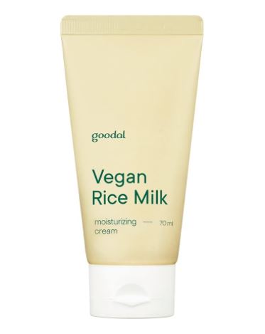 Goodal Vegan Rice Milk Moisturizing Cream - with Aqua Ceramide for Sensitive Skin | SunSkincare