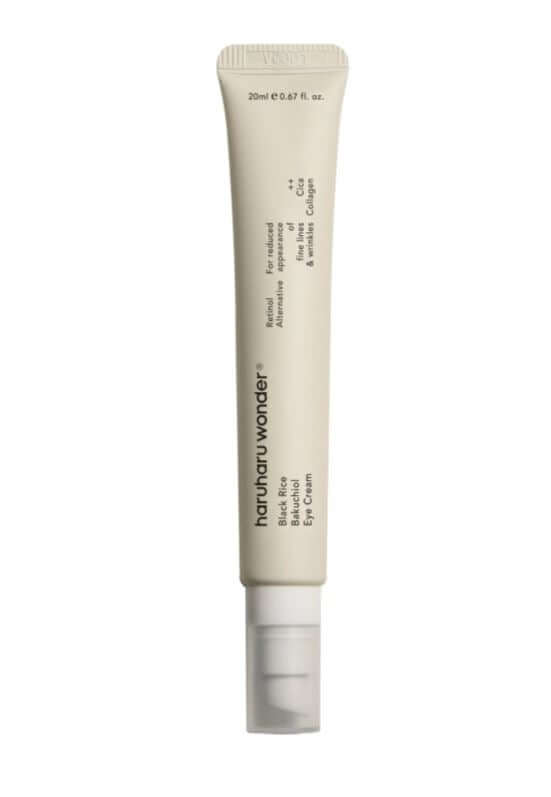 Haruharu Wonder Black Rice Bakuchiol Eye Cream for Brighten + Firm: Gentle Bakuchiol Eye Cream | SunSkincare