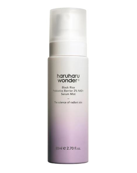 Haruharu Wonder Black Rice Probiotics Barrier 2% NAD+ Serum Mist 80 ml