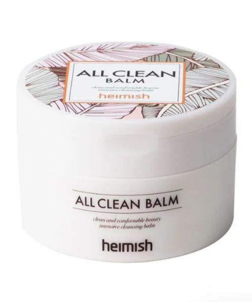 Heimish All Clean Balm - Double Cleansing Routine -Melts away makeup without stripping the skin | SunSkincare